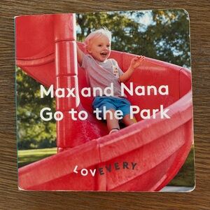 Lovevery Max and Nana Go to the Park book